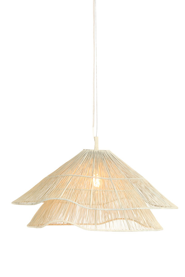 Alameda Cream Metal Pendant Light 56cm