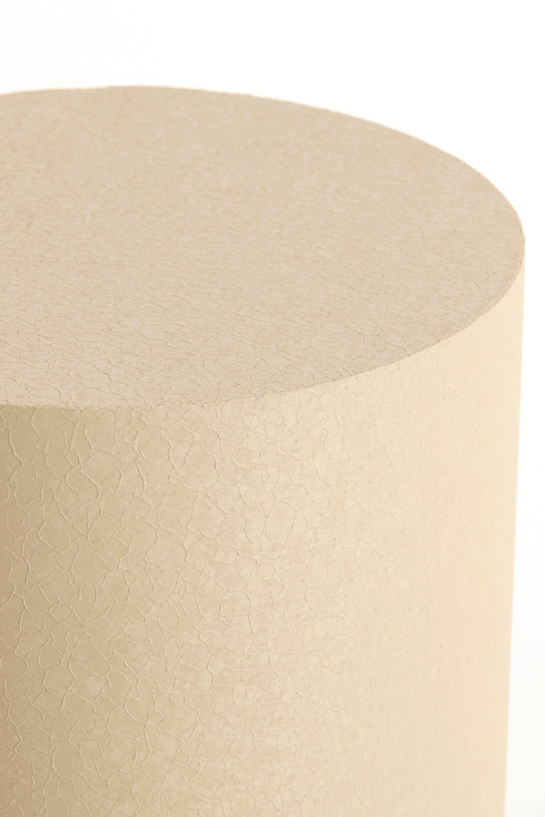 Aluria Light Grey Metal Plinth 80cm