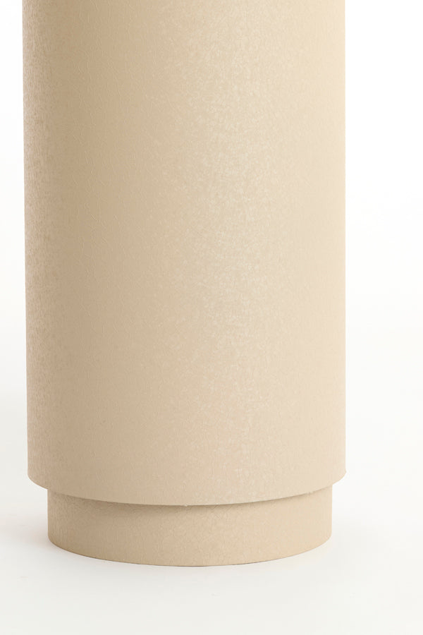 Aluria Light Grey Metal Plinth 80cm