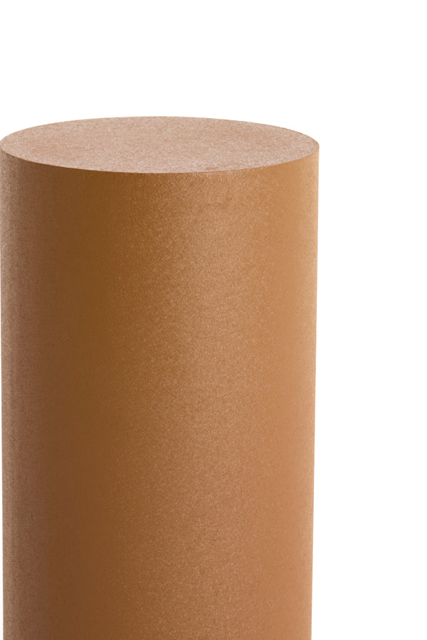 Aluria Matt Caramel Metal Plinth 100cm