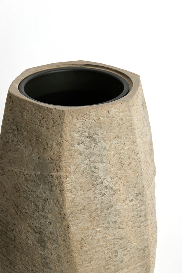 Agelo Taupe Decorative Planter 105cm