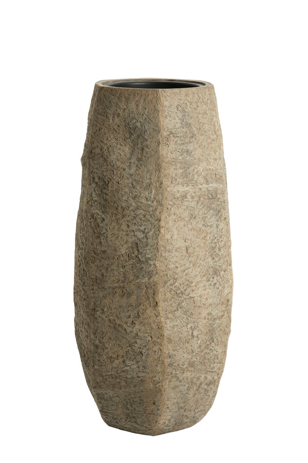 Agelo Taupe Decorative Planter 105cm