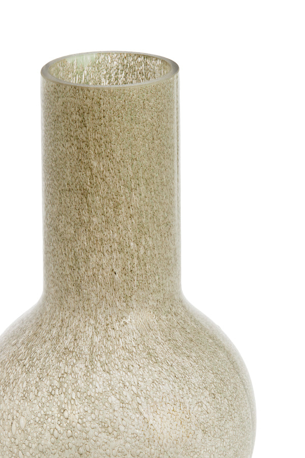 Lazaro Grey/Green Glass Vase 48.5cm