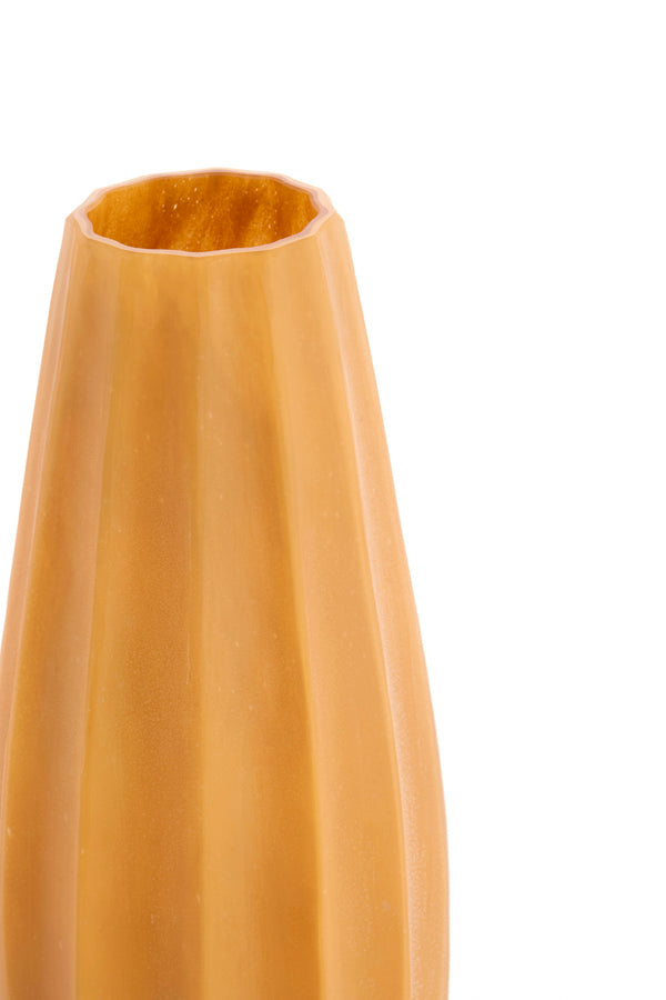 Bradley Caramel Glass Vase 44.5cm