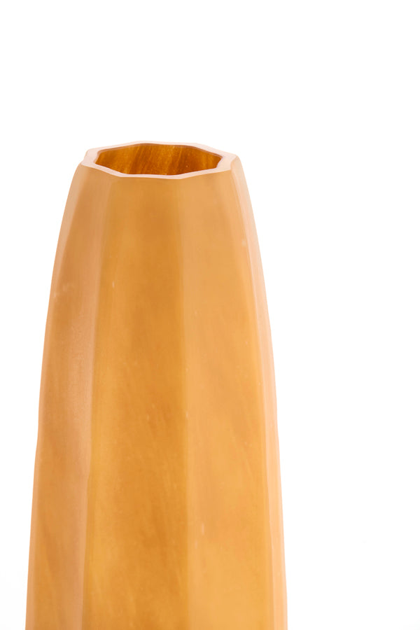 Bradley Caramel Glass Vase 60cm