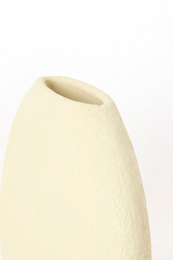 Renda Cream Vase 40cm