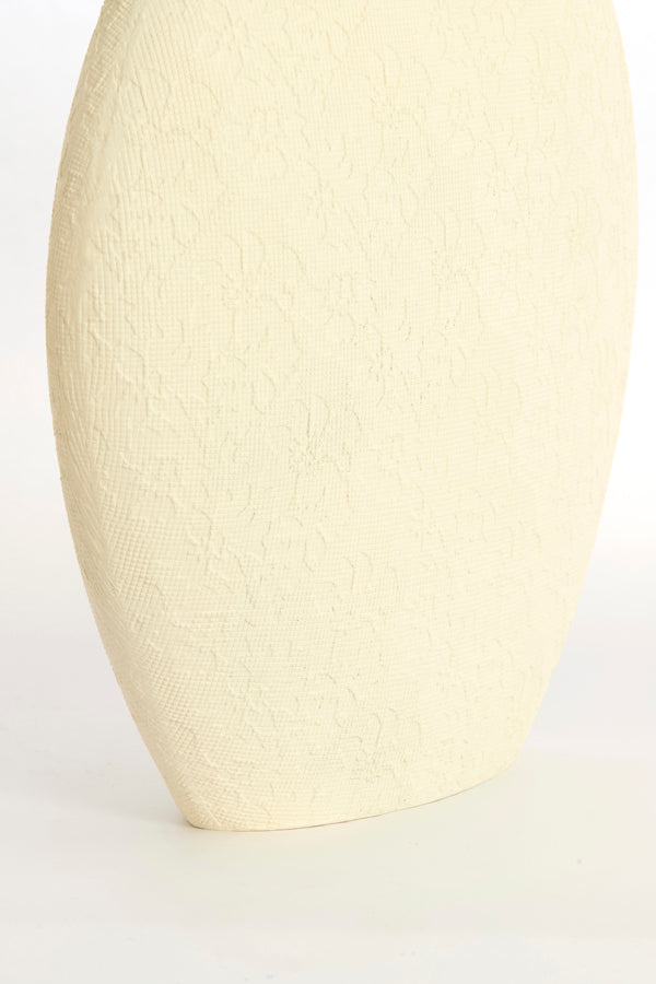 Renda Cream Vase 40cm