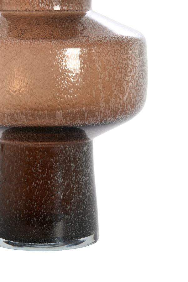 Trasmo Brown Glass Vase