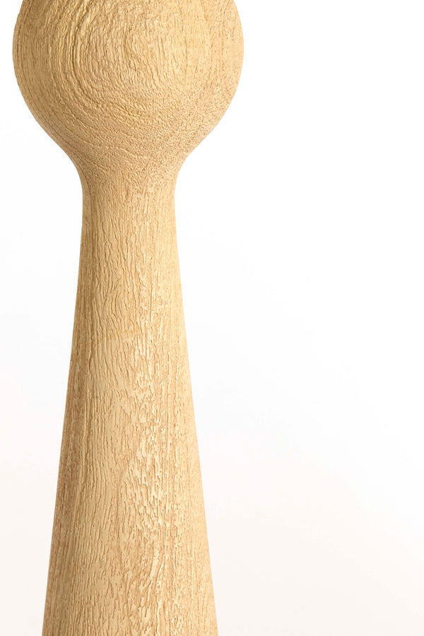 Festina Matt Natural Wood Table Lamp Base 40cm