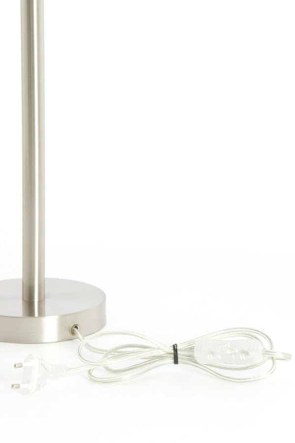 Washington Satin Nickel Metal Table Lamp Base