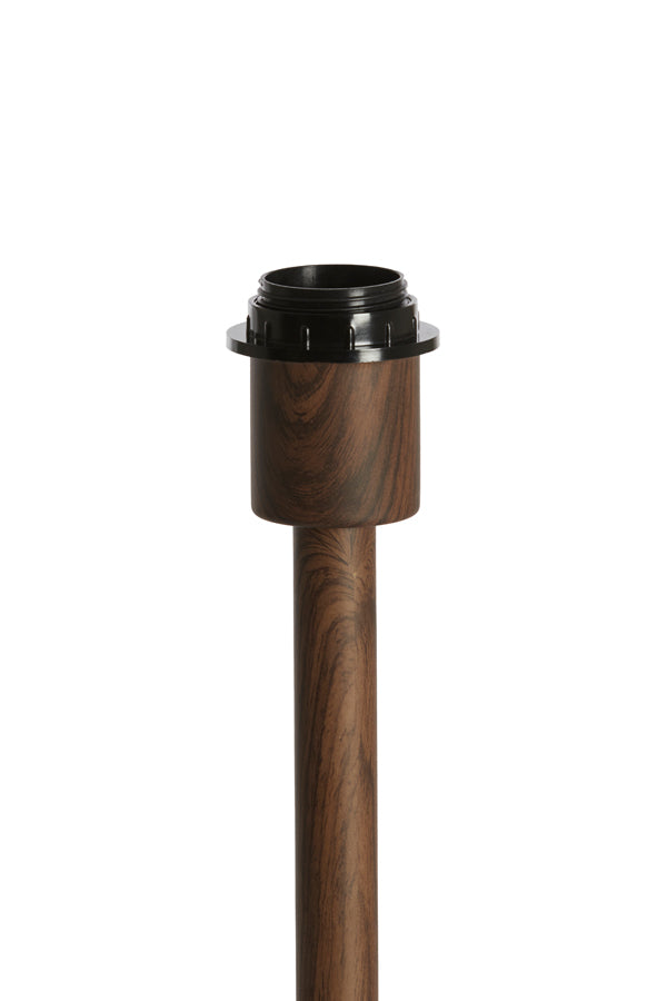 Washington Dark Brown Wood Effect Table Lamp Base
