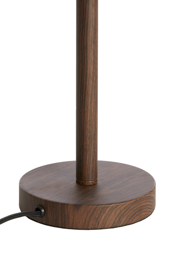 Washington Dark Brown Wood Effect Table Lamp Base