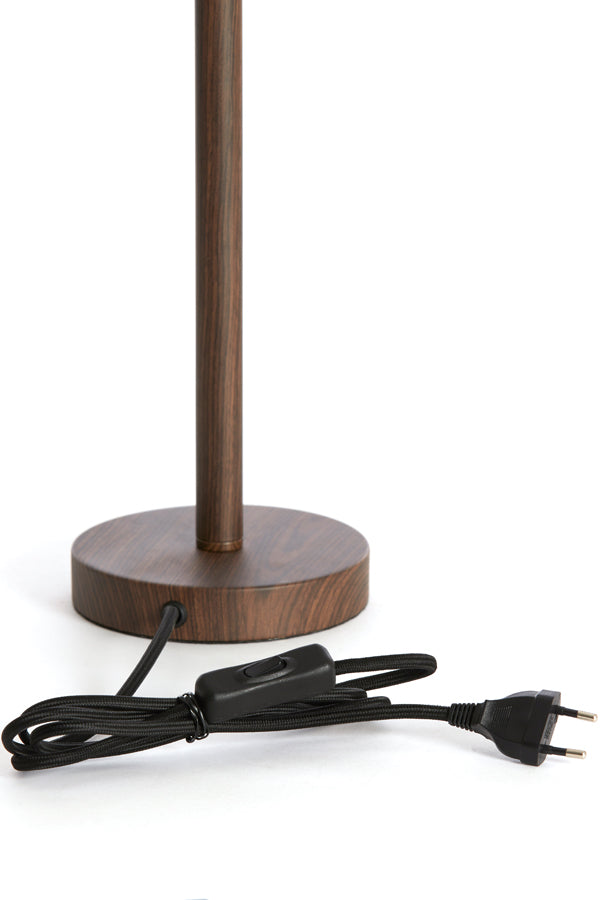 Washington Dark Brown Wood Effect Table Lamp Base