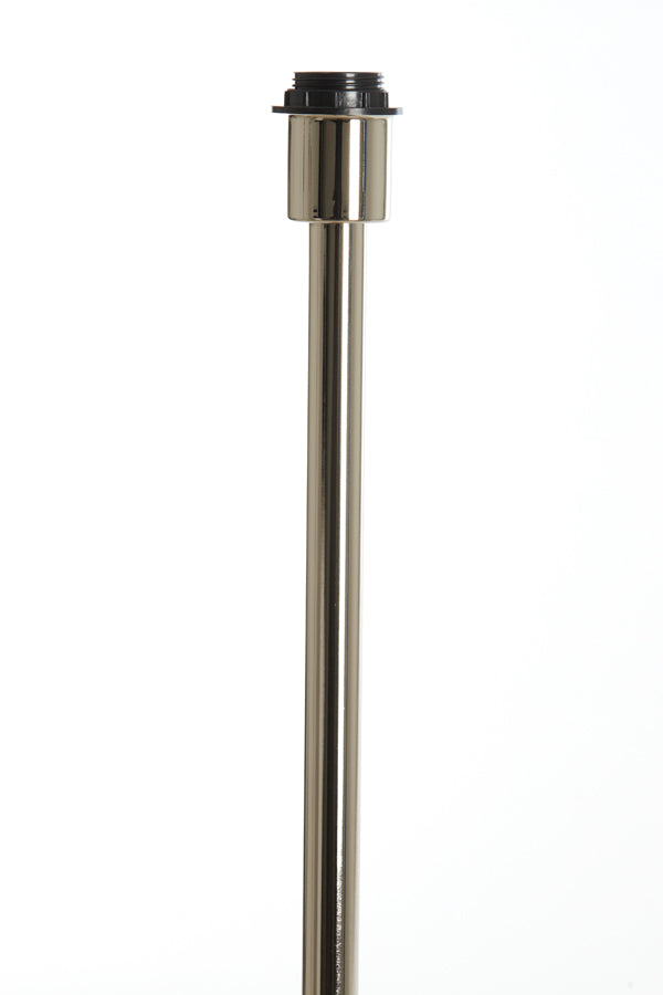 Washington Nickel Metal Floor Lamp Base