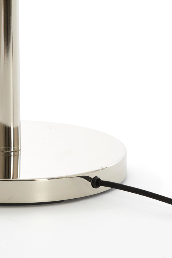 Washington Nickel Metal Floor Lamp Base