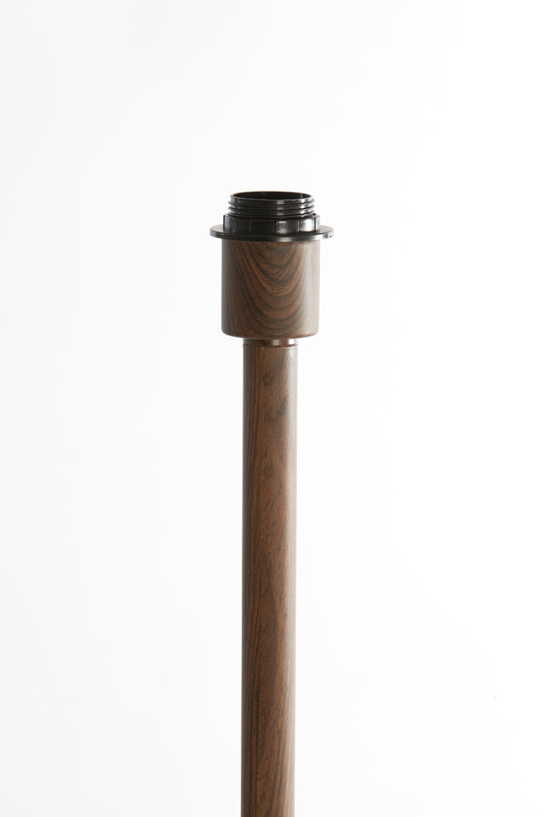Washington Dark Brown Wood Effect Floor Lamp Base