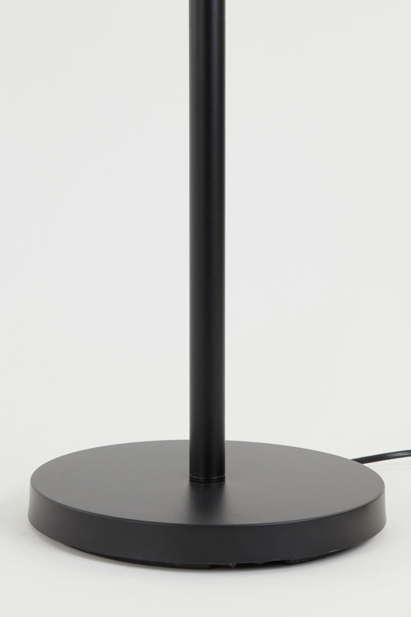Washington Matt Black Metal Floor Lamp Base
