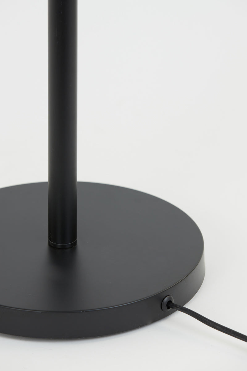 Washington Matt Black Metal Floor Lamp Base