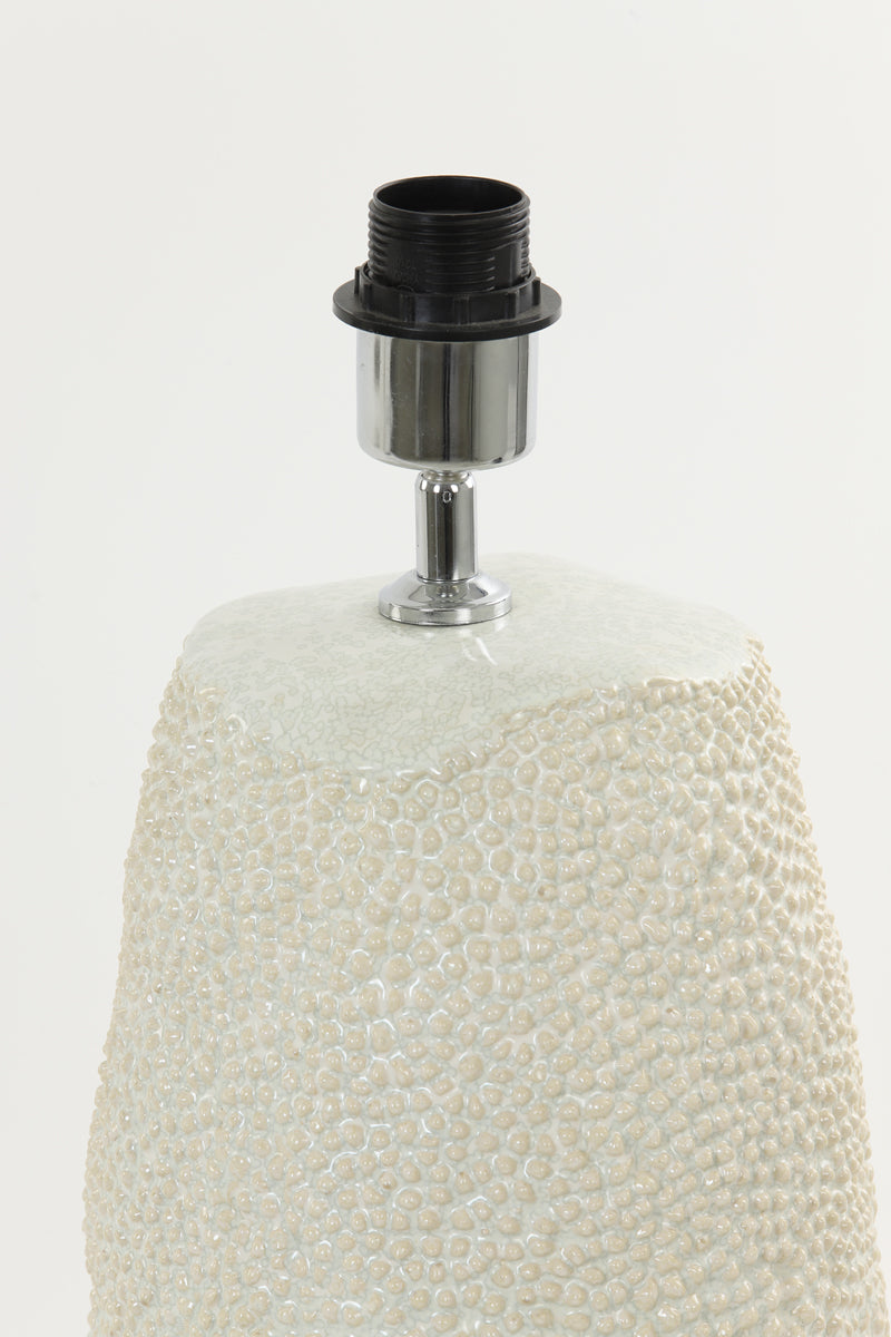 Kyara Cream Ceramic Table Lamp Base 51.5cm