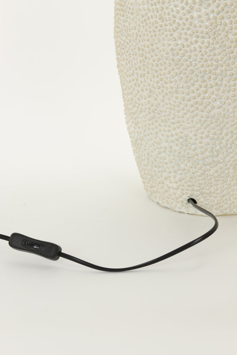 Kyara Cream Ceramic Table Lamp Base 51.5cm