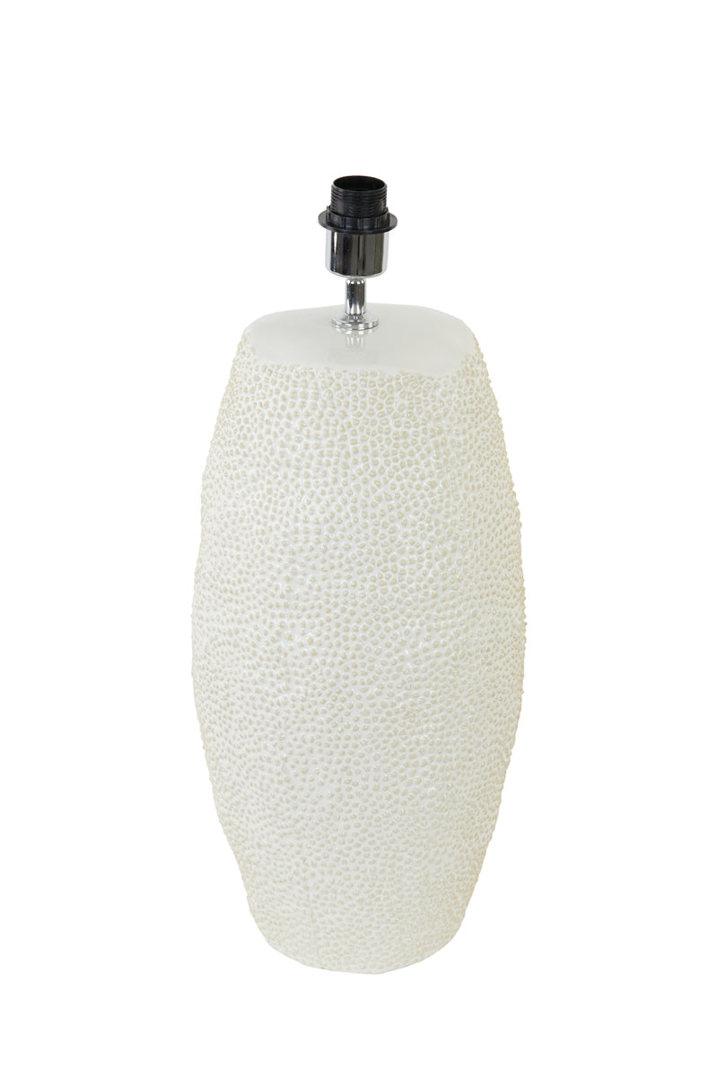 Kyara Cream Ceramic Table Lamp Base 59cm