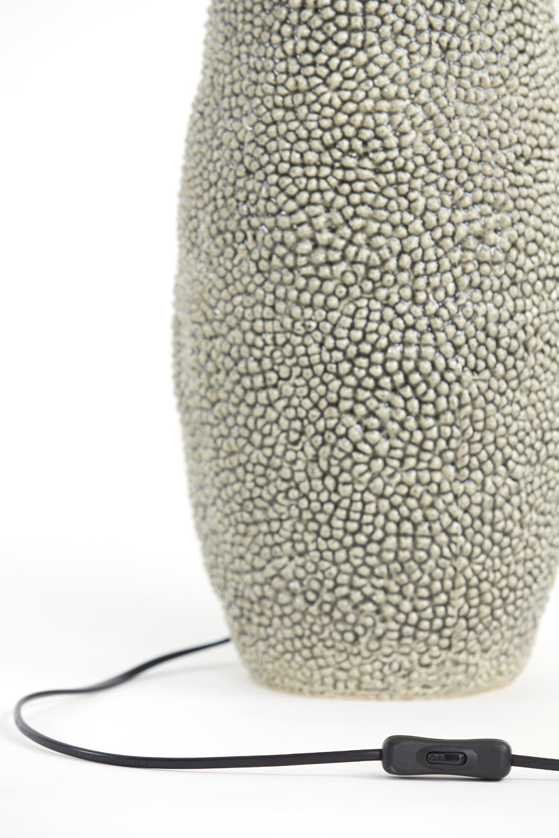 Kyara Grey/Brown Ceramic Table Lamp Base 59cm