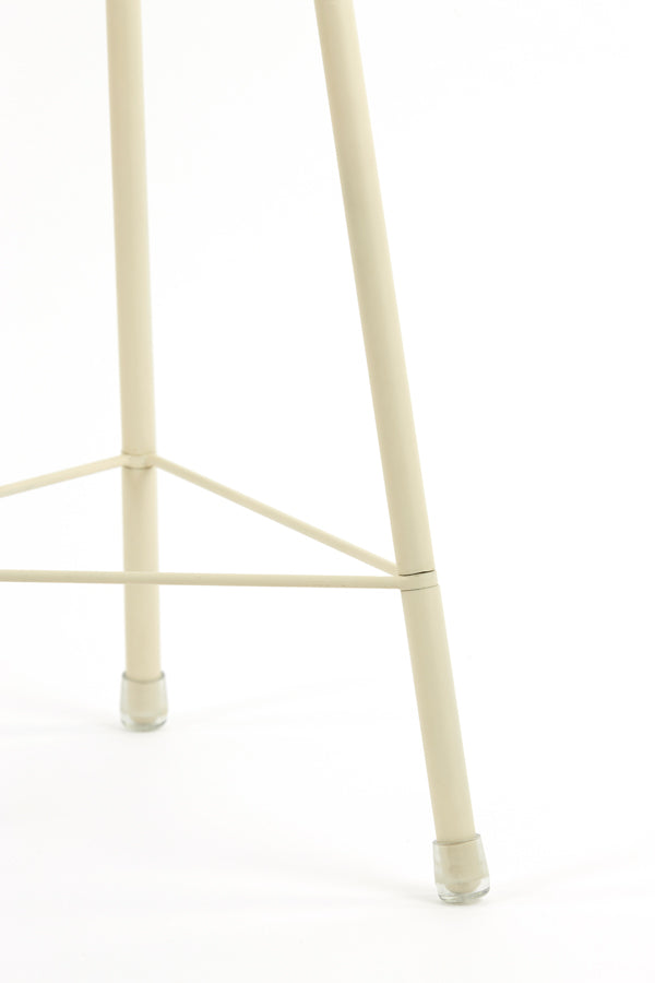 Plumeria Sand Metal Tripod Floor Lamp