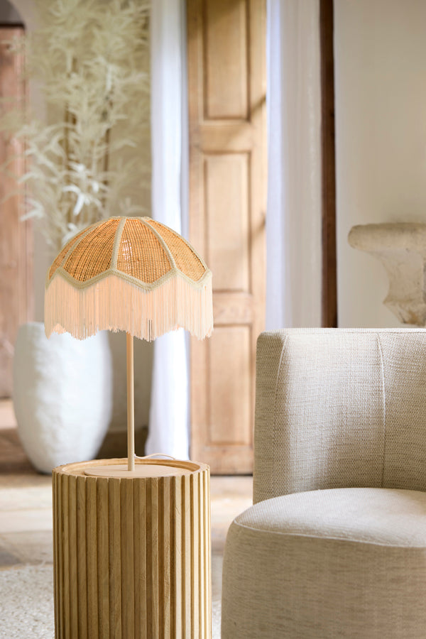 Renato Sand Metal Table Lamp Base