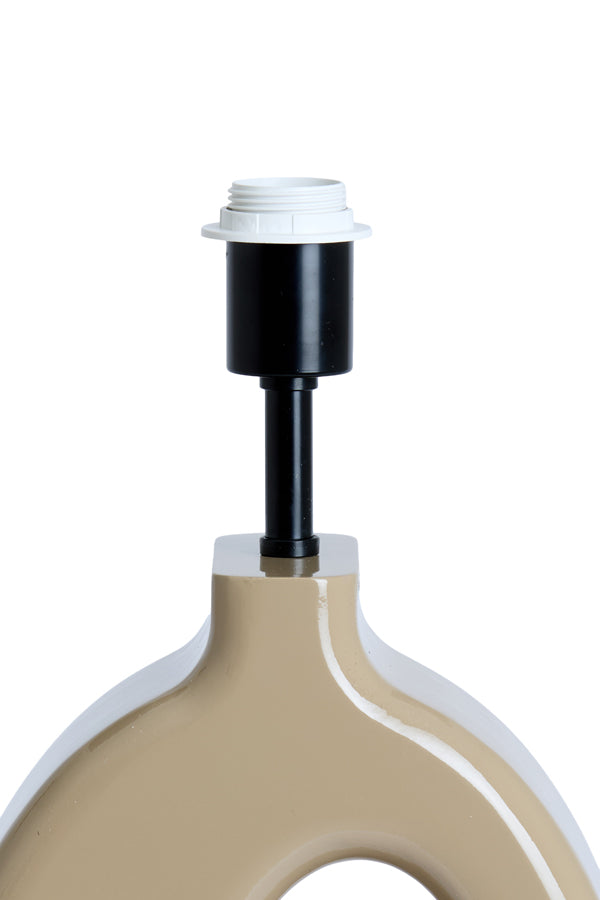 Kanti Gloss Sand Table Lamp Base