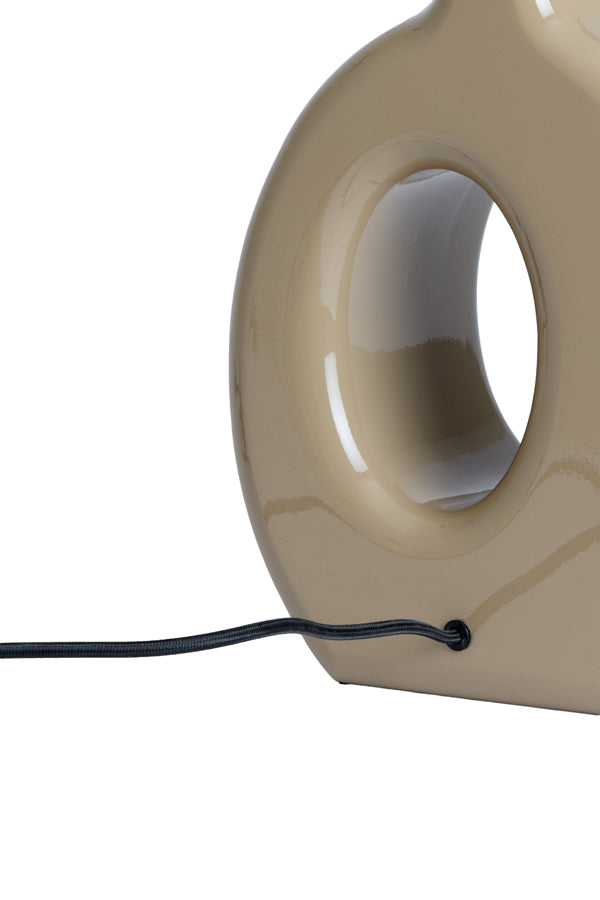 Kanti Gloss Sand Table Lamp Base