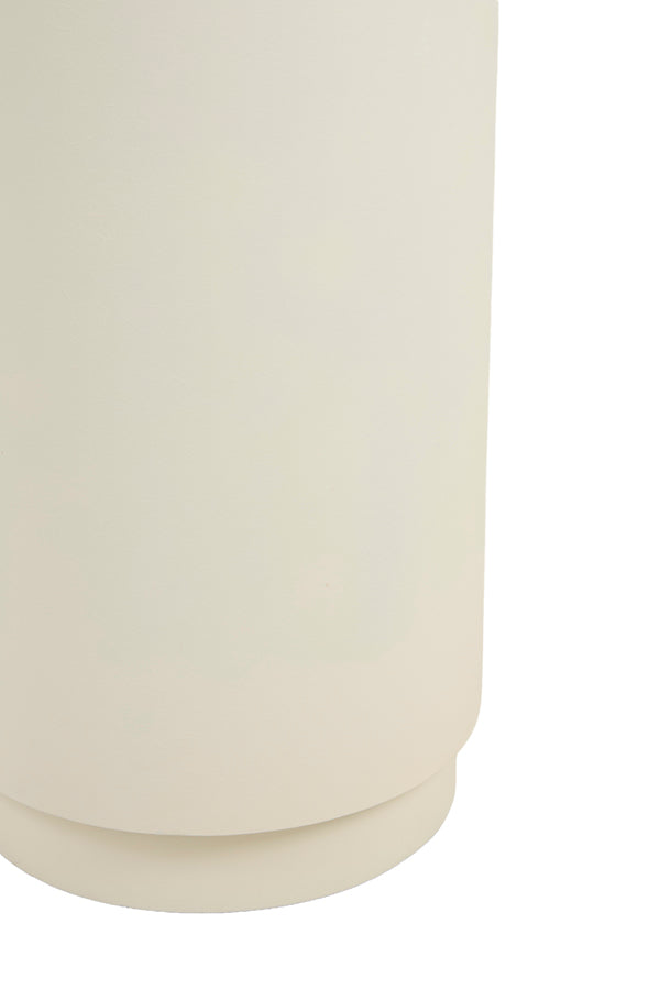 Alarios Cream Crackle Metal Plinth 100cm