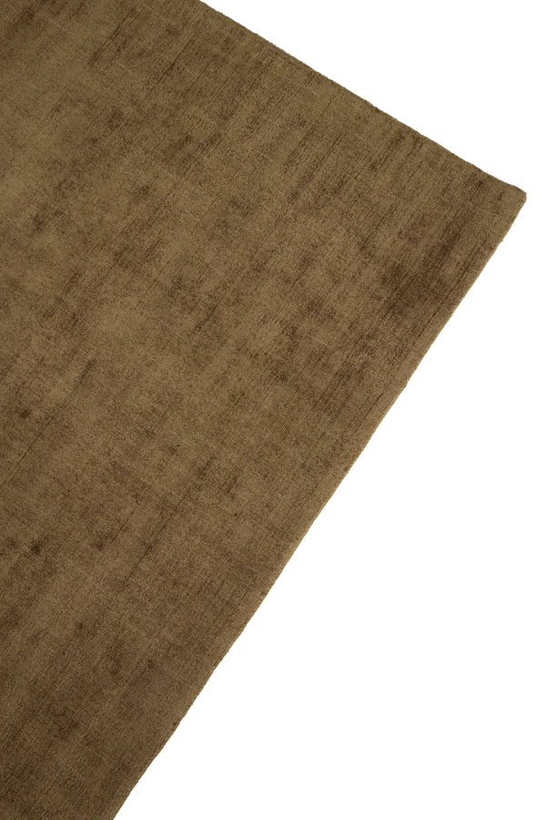 Tebet Olive Green Rectangular Rug 300x200cm