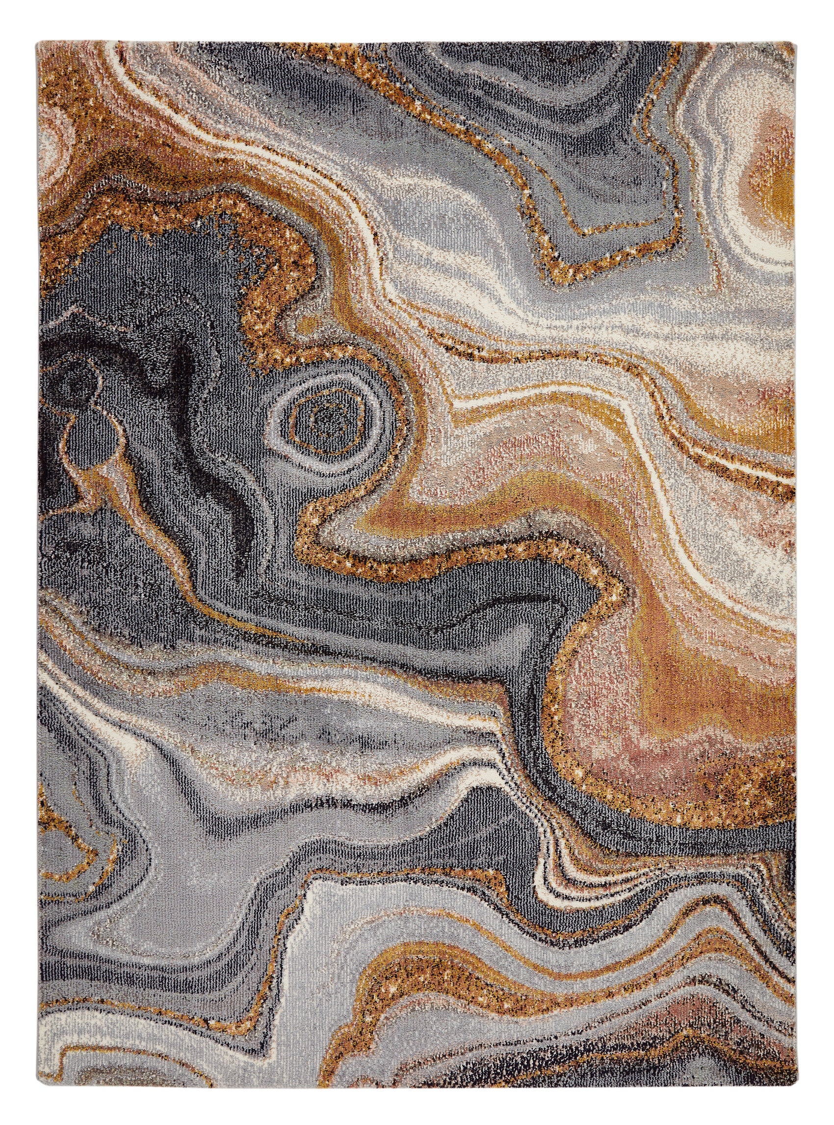 Concept Looms Amara AMA107 Blue Bronze Large Rectangle Rug