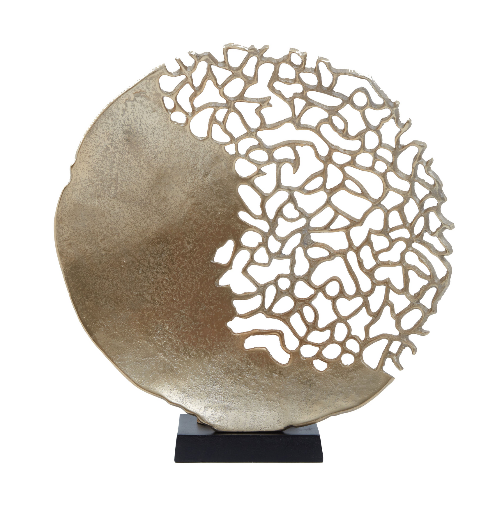 Apo Gold Coral Sculpture