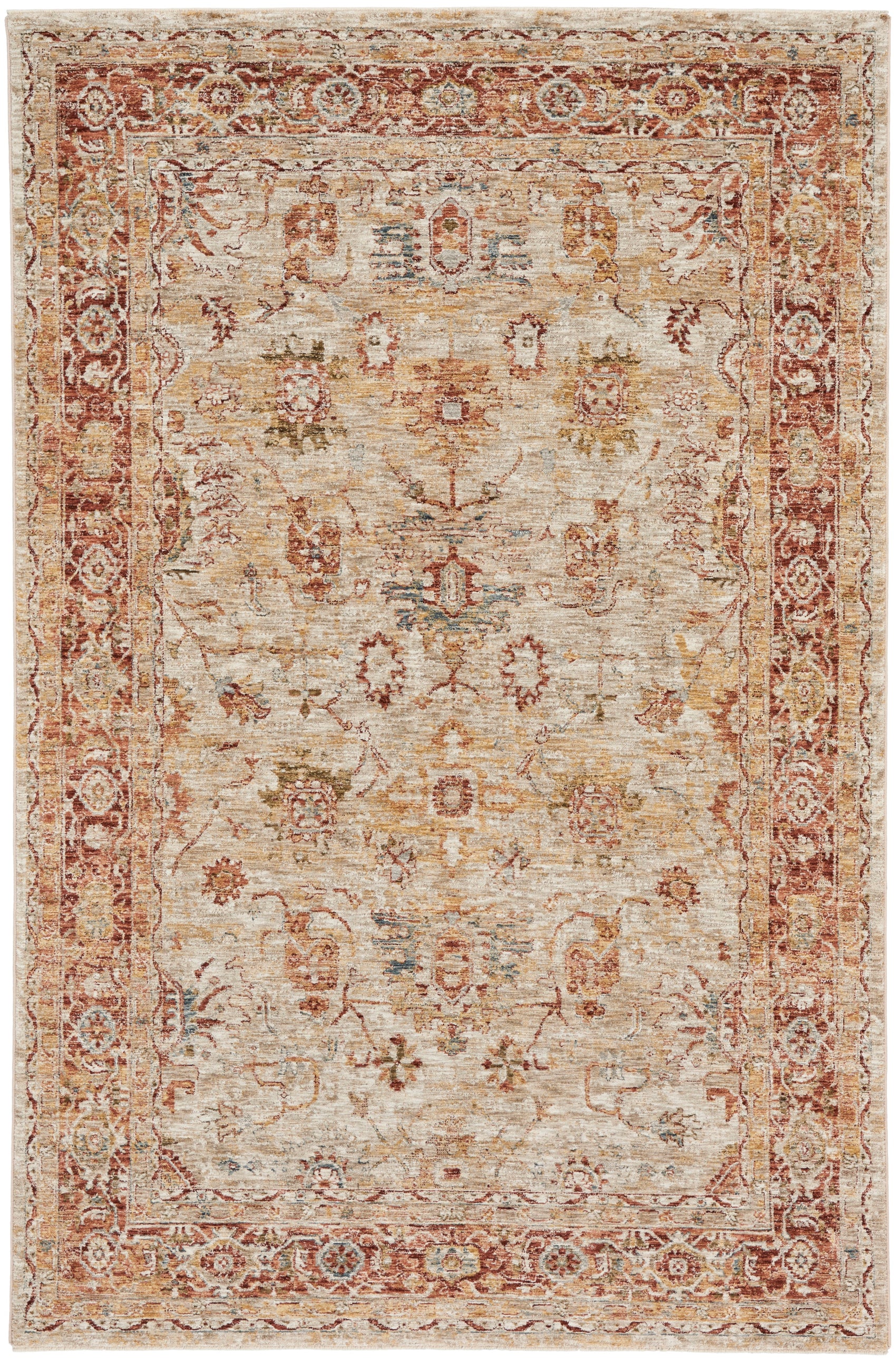 Nourison Sahar SHR02 Ivory Large Rectangle Rug