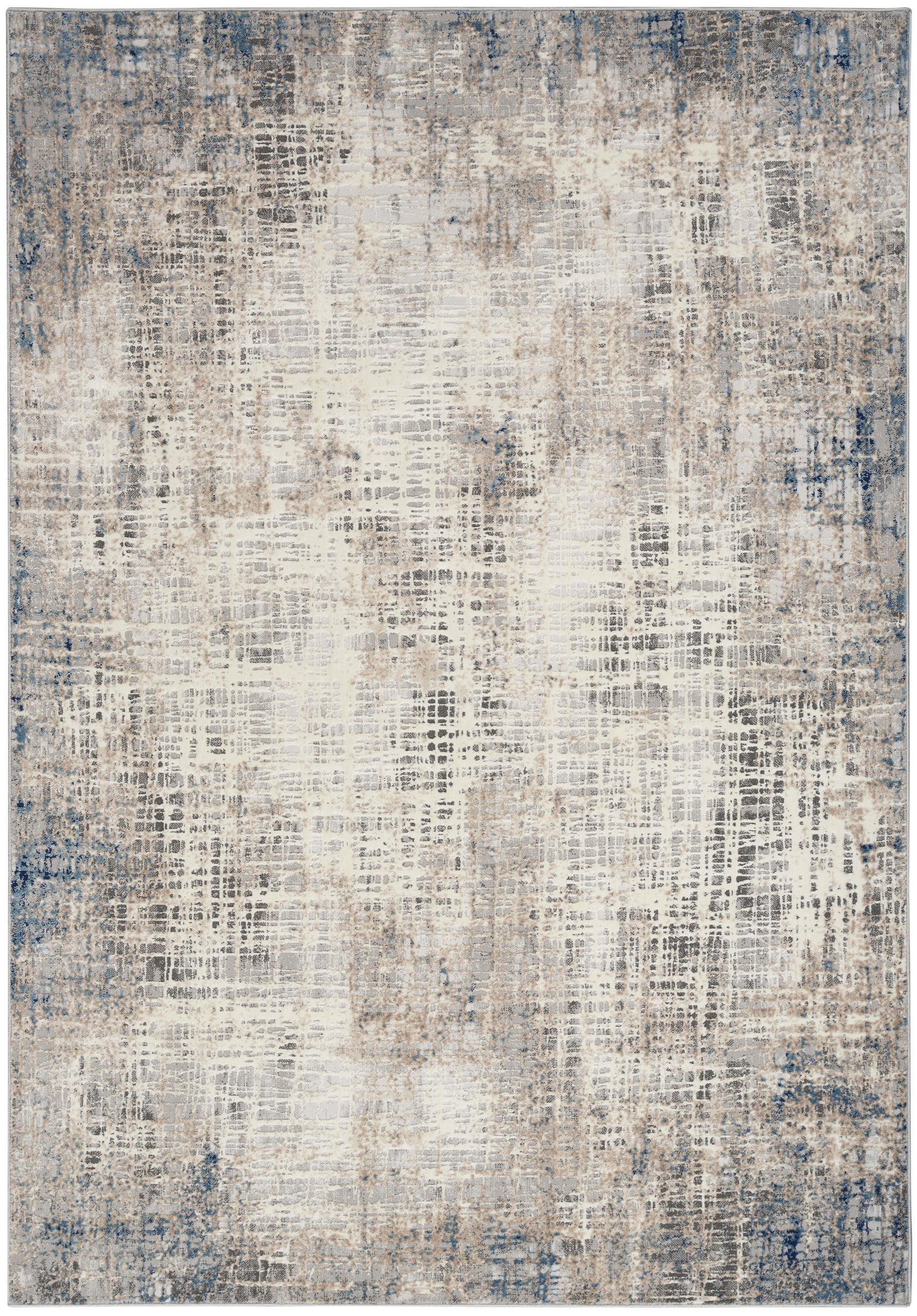 Calvin Klein CK022 Infinity IFN01 Blue Multi Colour Large Rectangle Rug