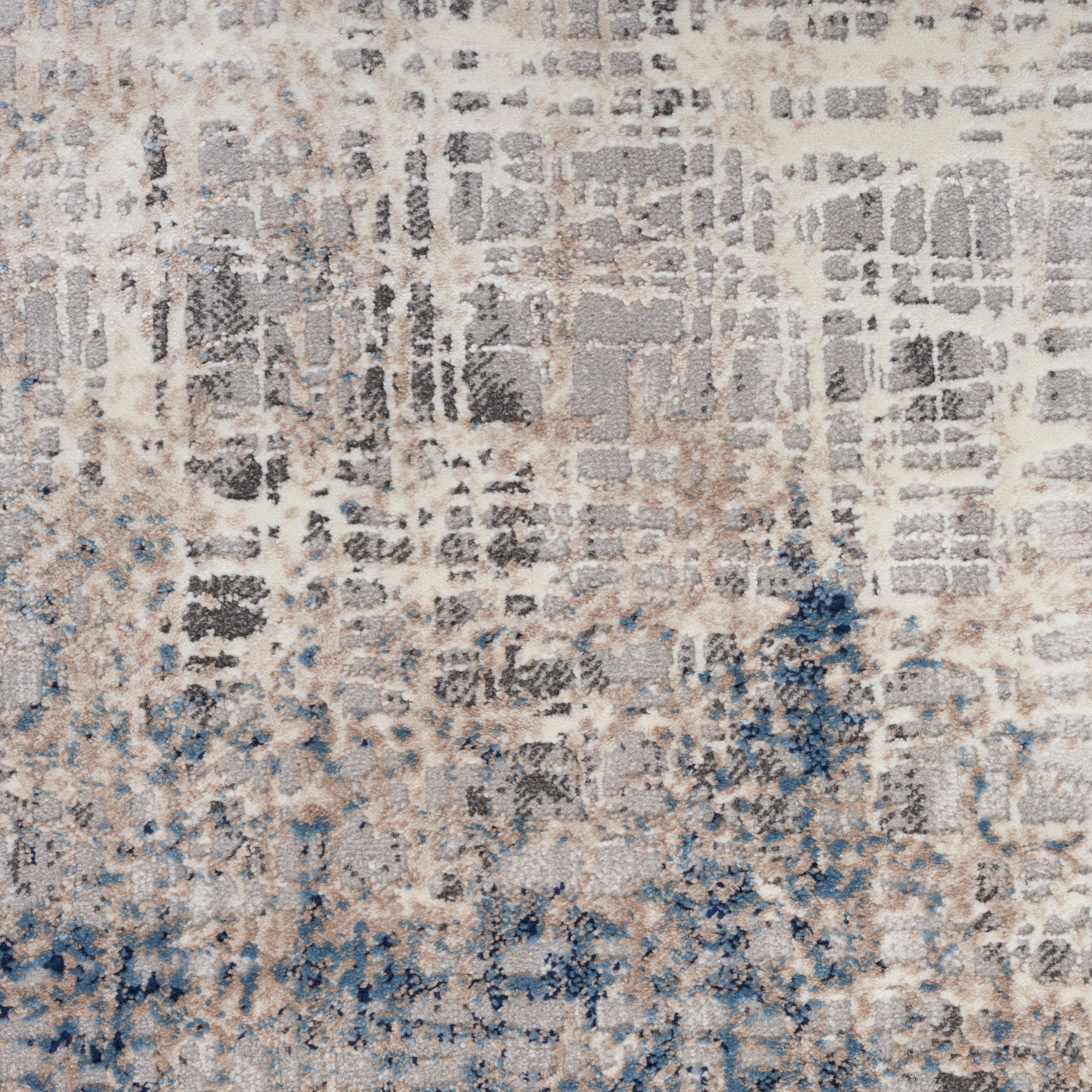 Calvin Klein CK022 Infinity IFN01 Blue Multi Colour Large Rectangle Rug