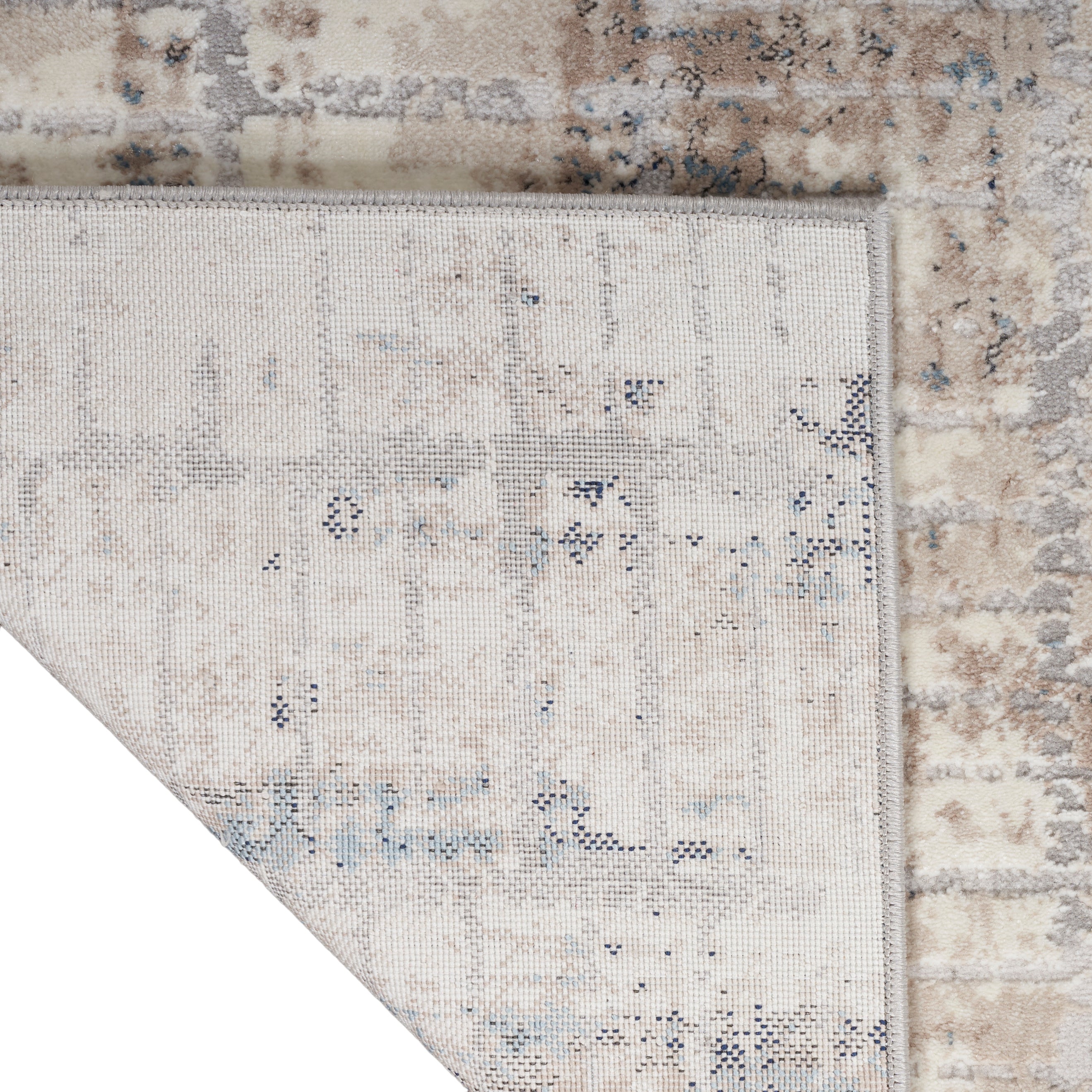 Calvin Klein CK022 Infinity IFN02 Ivory/Grey/Blue Large Rectangle Rug