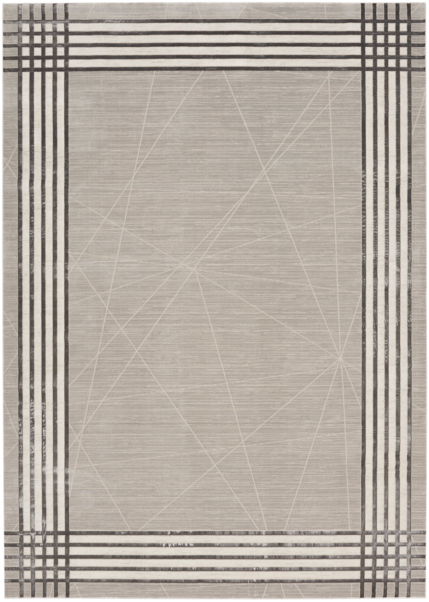 Nourison Desire DSR01 Grey/Silver Large Rectangle Rug