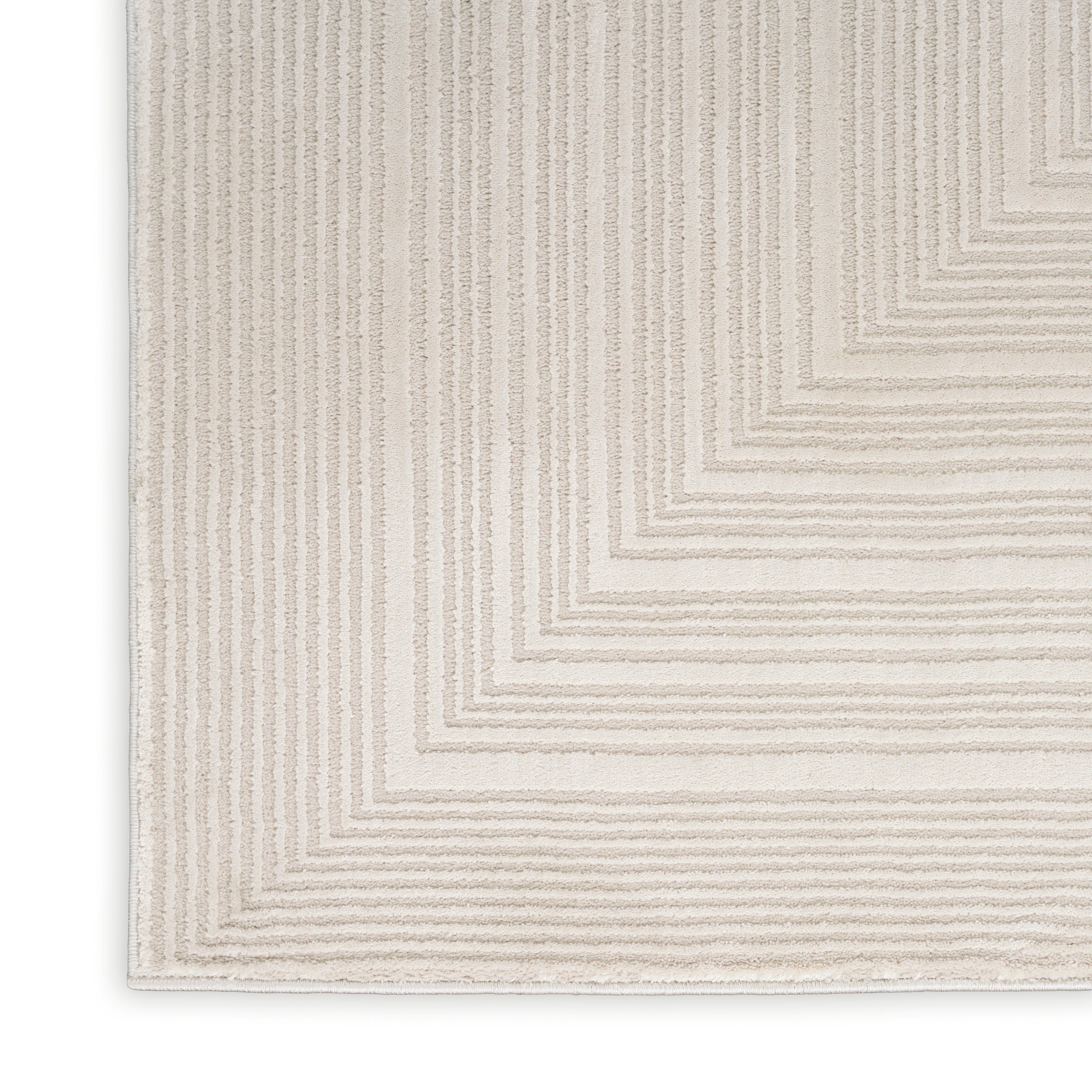 Calvin Klein CK024 Irradiant IRR02 Ivory Large Rectangle Rug