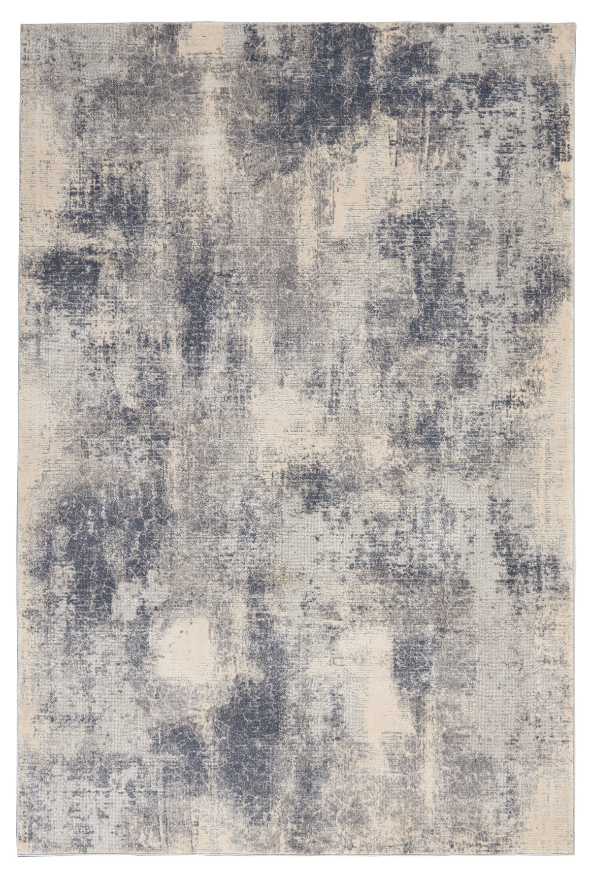 Nourison Rustic Textures RUS02 Ivory/Blue Large Rug