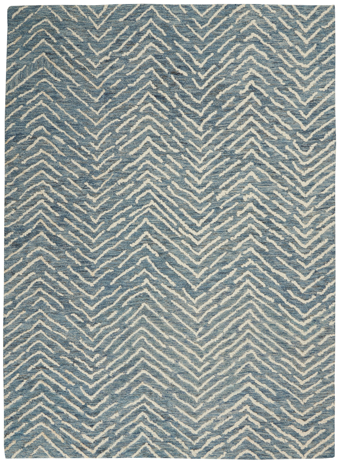 Nourison Colorado CLR02 Indigo Blue/Ivory Large Rectangle Rug