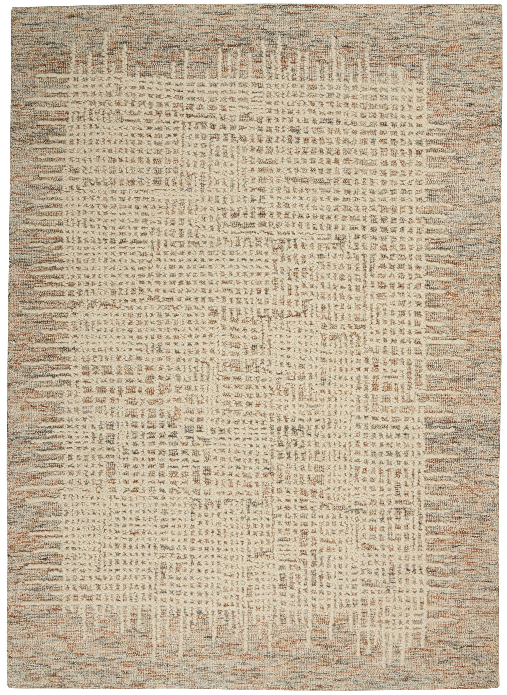Nourison Colorado CLR03 Beige/Multi Colour Large Rectangle Rug