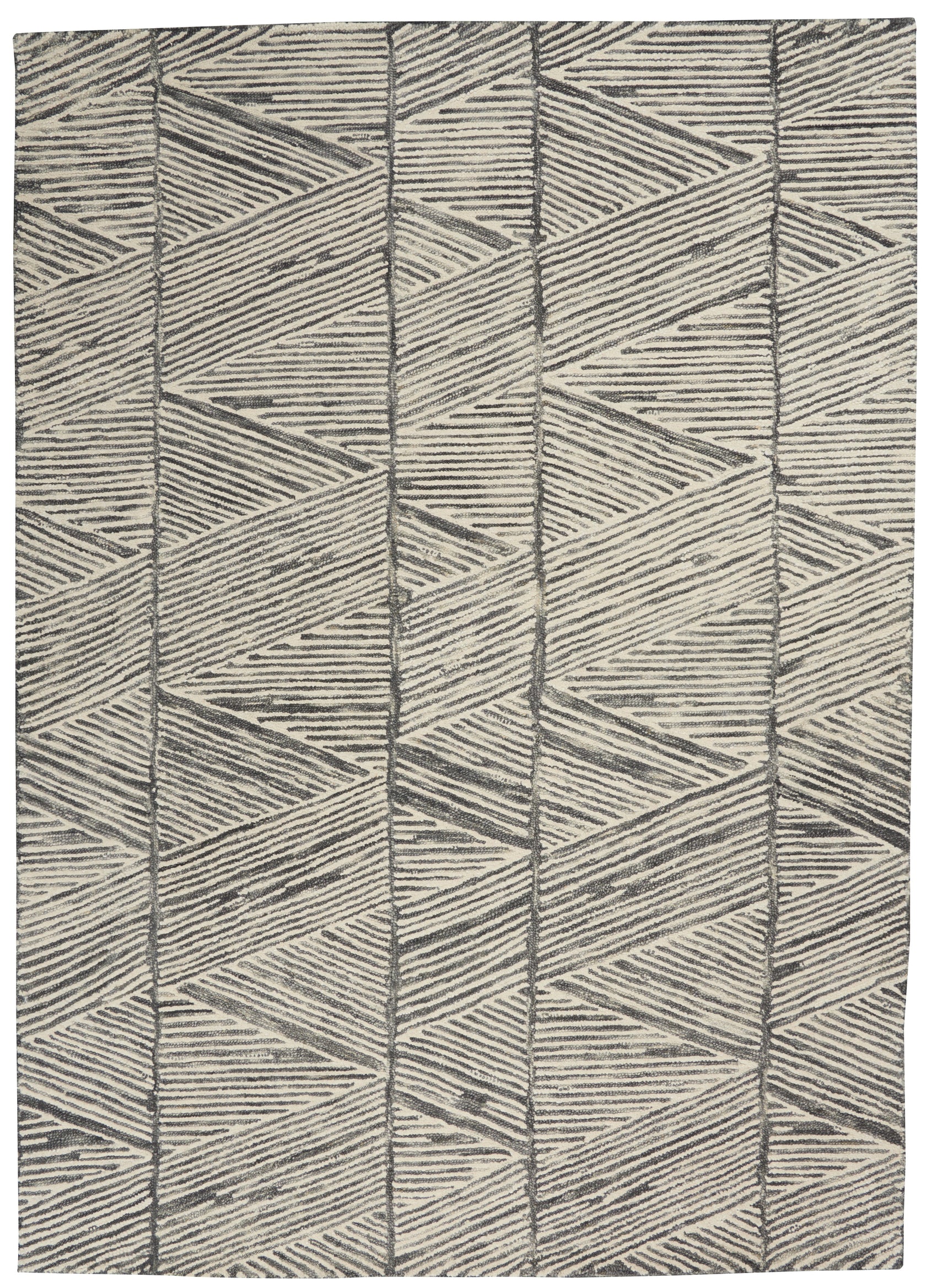 Nourison Colorado CLR01 Grey/White Large Rectangle Rug