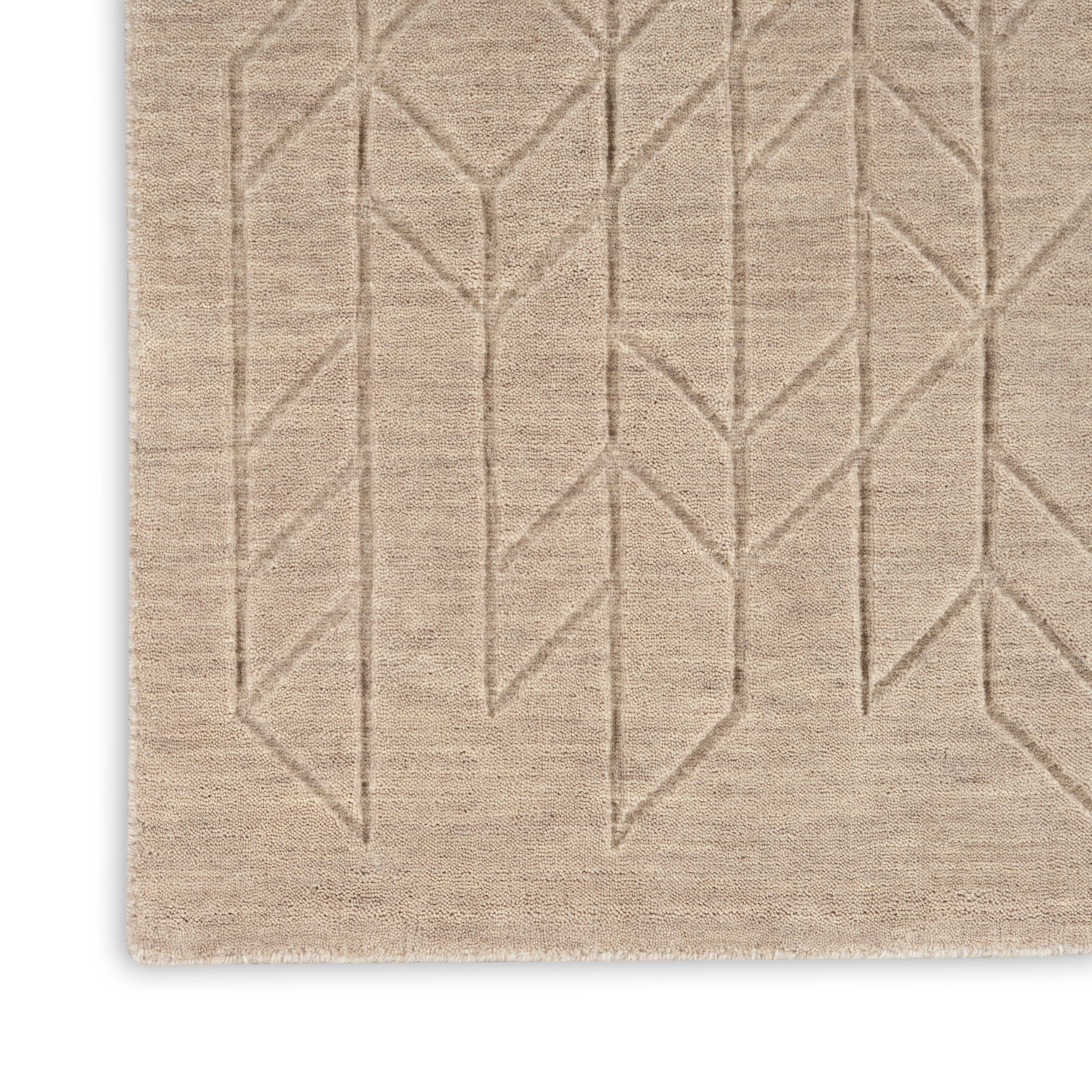 Nourison Alessia ALE01 Beige Large Rectangle Rug