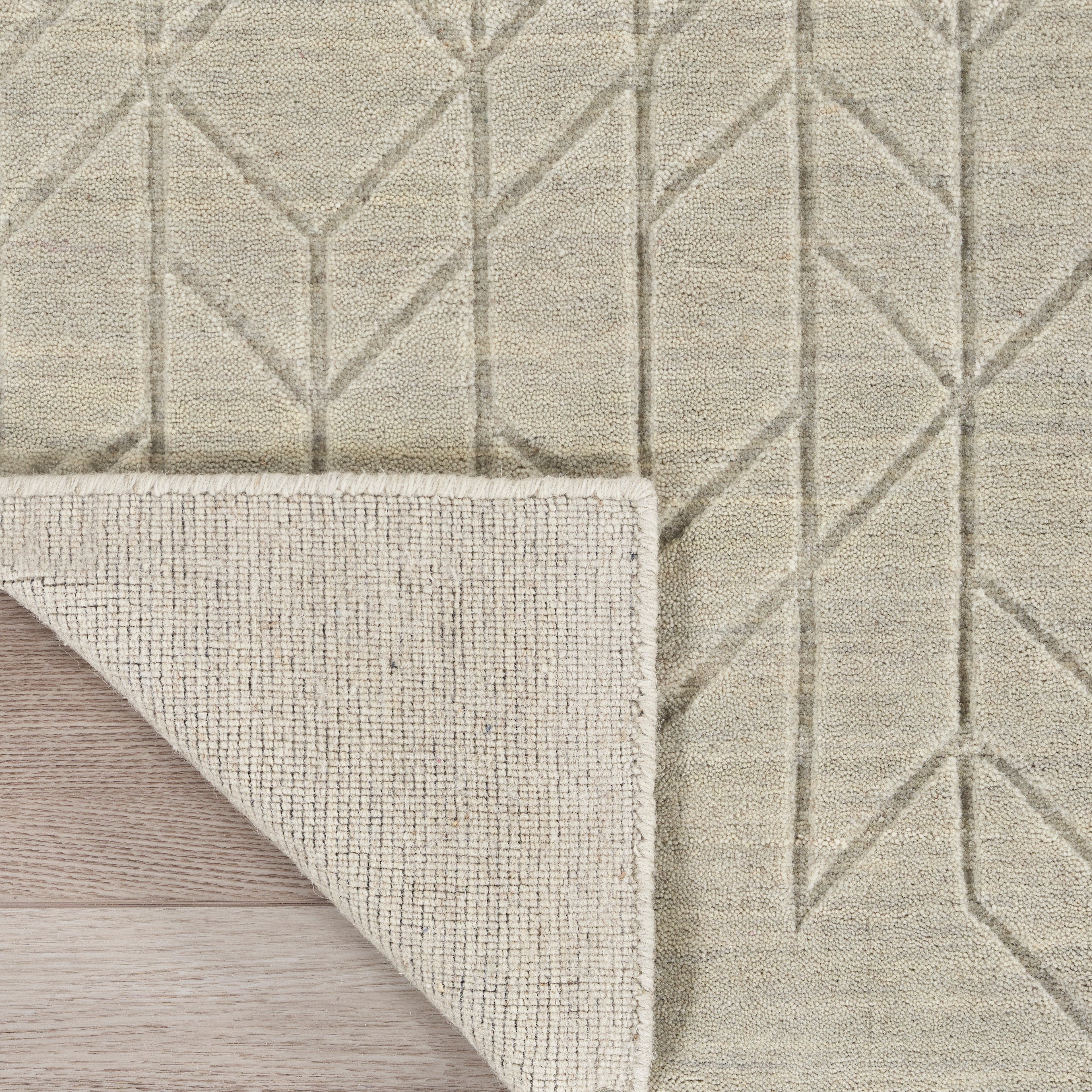 Nourison Alessia ALE01 Sage Green Large Rectangle Rug