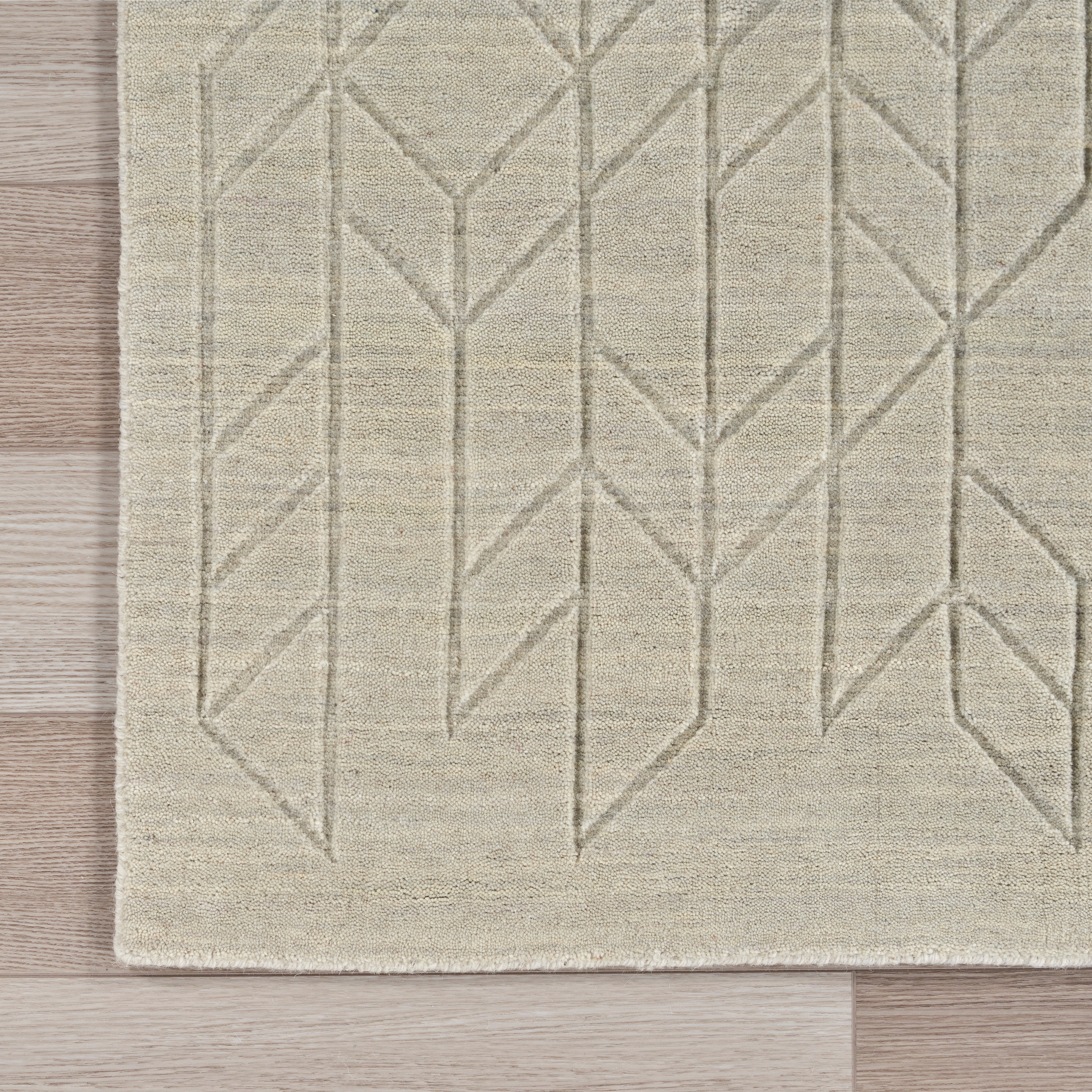 Nourison Alessia ALE01 Sage Green Large Rectangle Rug