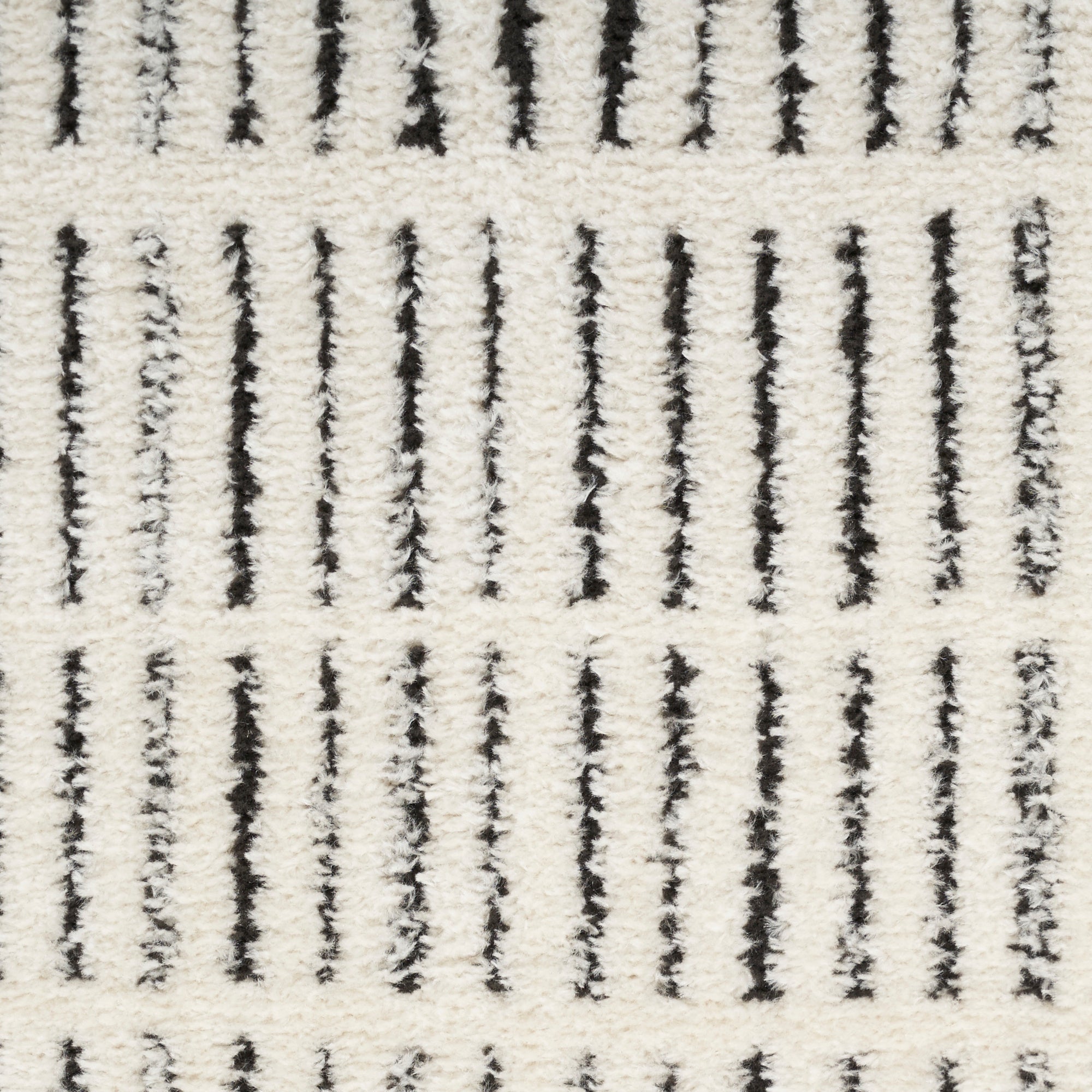 Nourison Modern Comfort MNC03 Ivory/Black Large Rectangle Rug