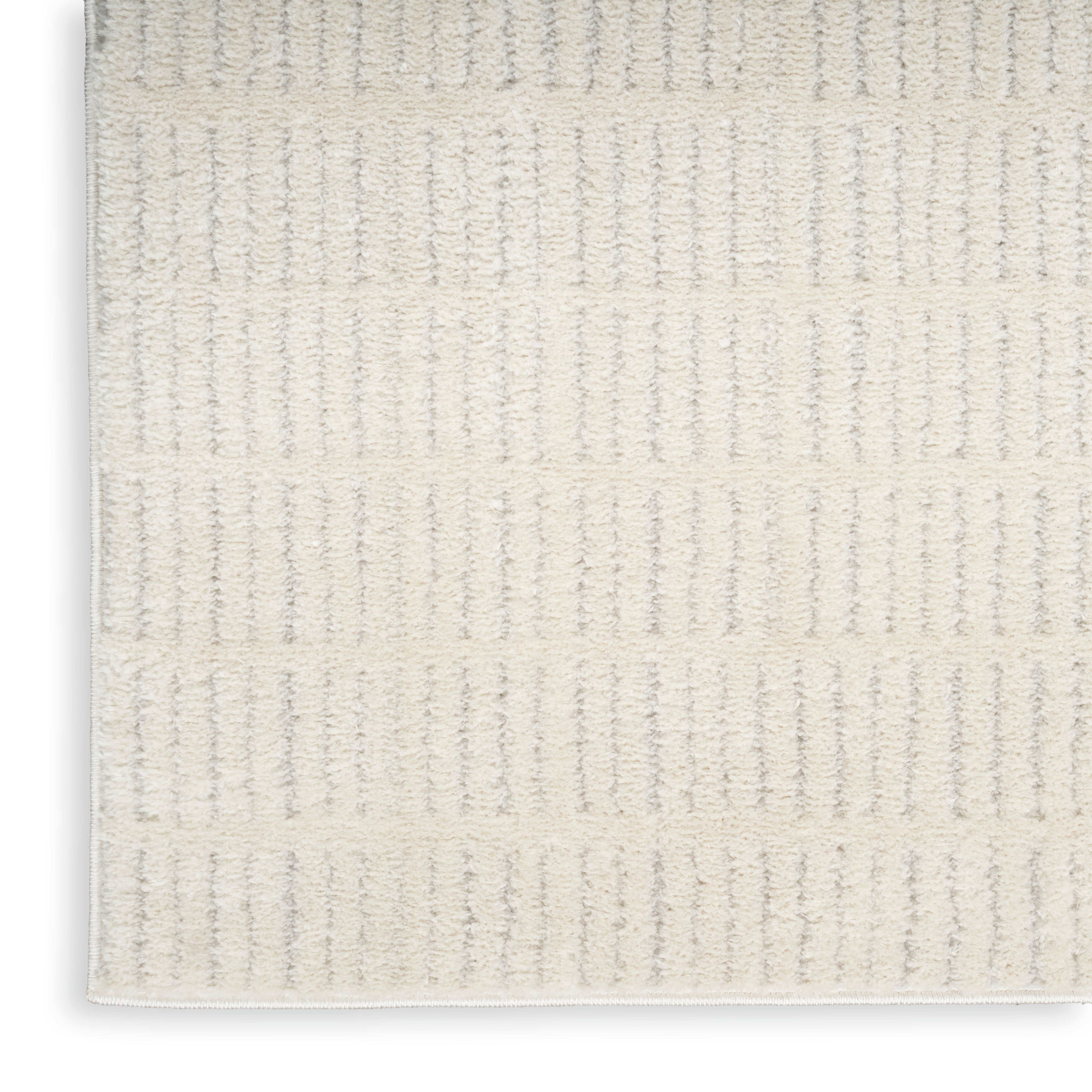 Nourison Modern Comfort MNC03 Ivory/Grey Large Rectangle Rug