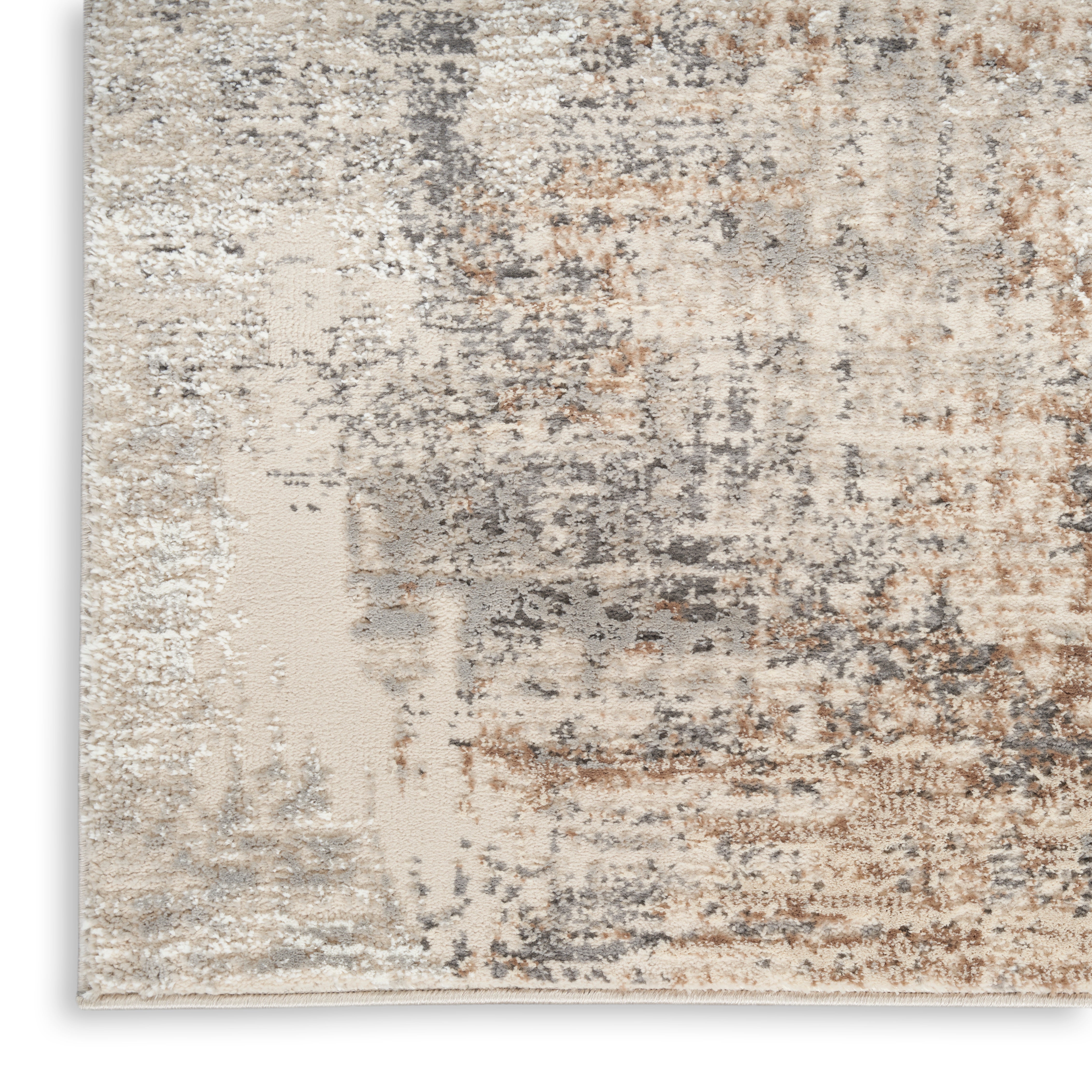 Nourison Sustainable Trends SUT04 Beige/Grey Large Rectangle Rug